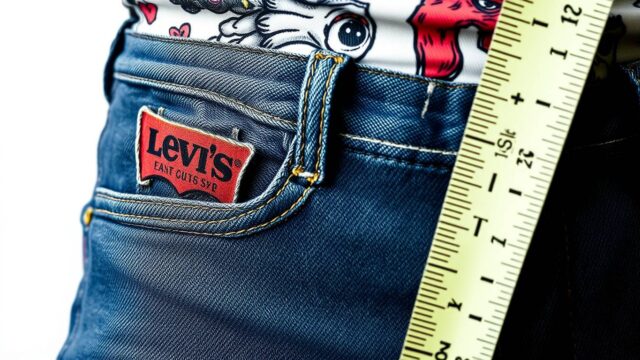 「リーバイスのL32は何センチ？🧵 身長別の最適レングス選びで失敗しない！」