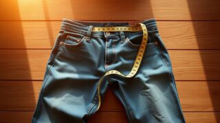 リーバイス 34インチ ウエストって何cm？🔍 失敗しない自分にぴったりのジーンズサイズ選び方ガイド
