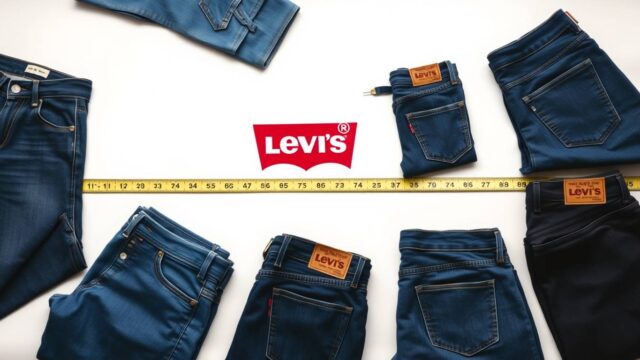 リーバイスのサイズ感でレディースが迷わない！インチ表記の謎を完全解決👖