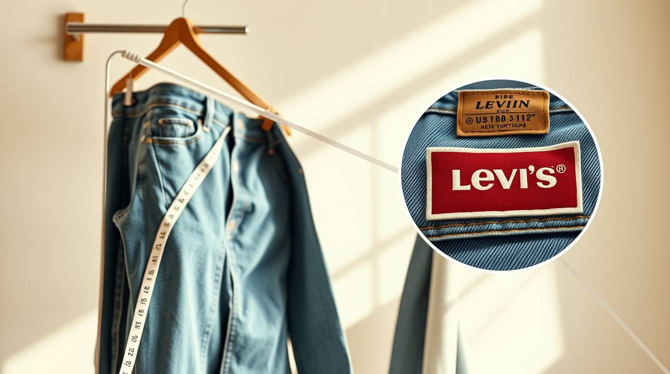 リーバイスのサイズ選びでレディースが迷わない💯インチ表記の罠